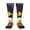 2 Black-2, variant on Halloween Gnomes Knee Socks, High Socks Long Stretchy Sock Women Knee High Stocking, Long Socks for Women