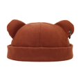 thumbnail image 3 of Unisex Bear Ear Hop Hat - Warm Thickened Fall Winter for Street Fashion Style, 3 of 3