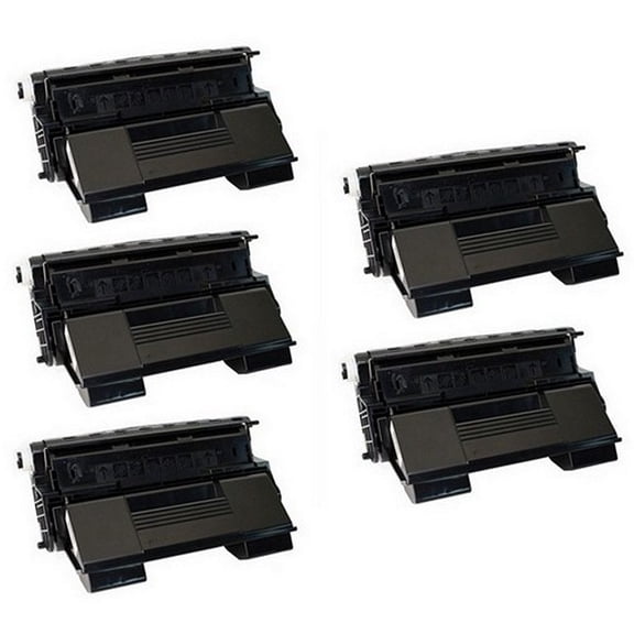 PrinterDash Compatible Replacement for OKI09004078_5PK - Black