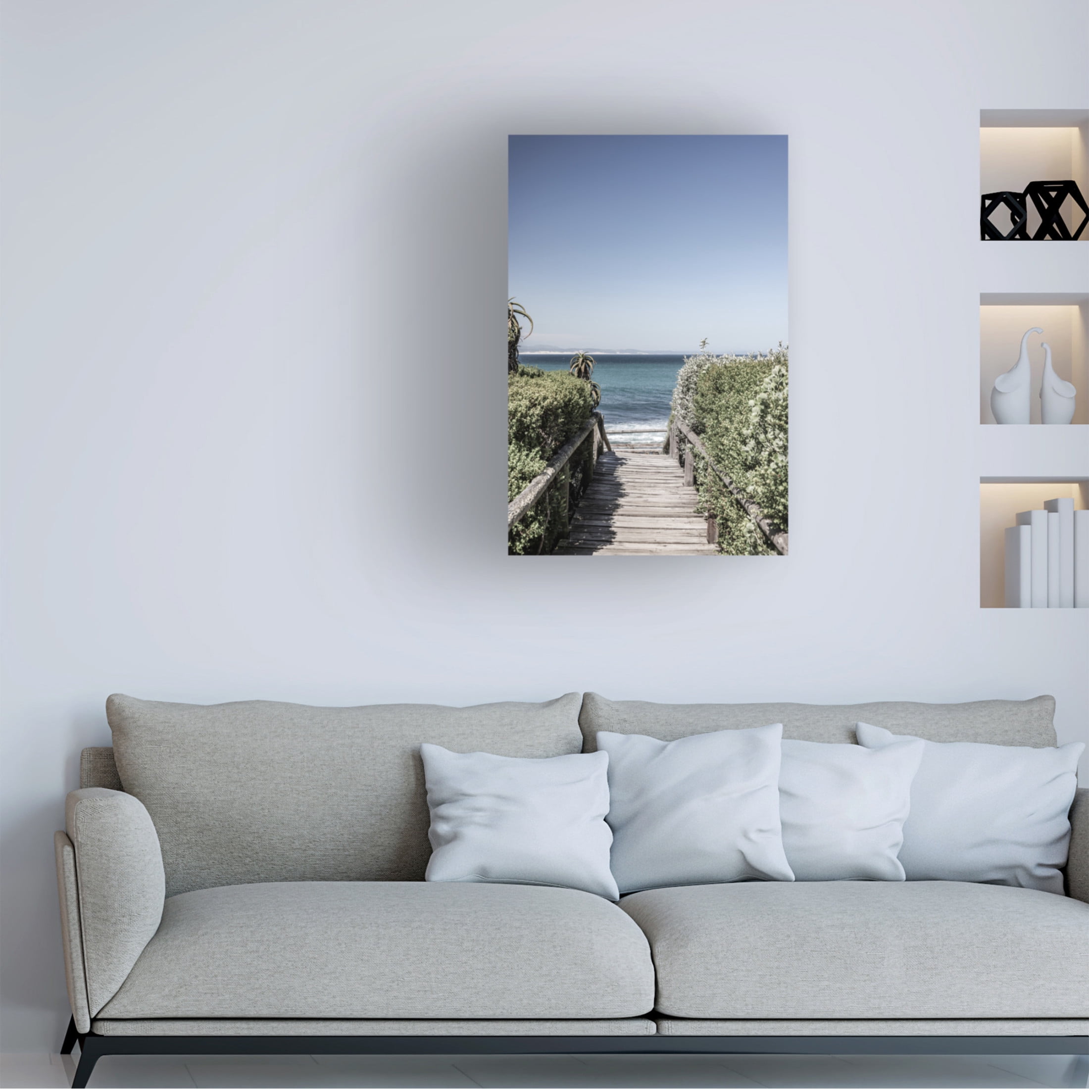Trademark Fine Art Shot by Clint Bay Walk Canvas Wall Art