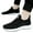 Black, variant on Mens Walking Sneakers Non Slip Breathable Running ShoesRunning Shoes Athletic Gym Tennis Shoes