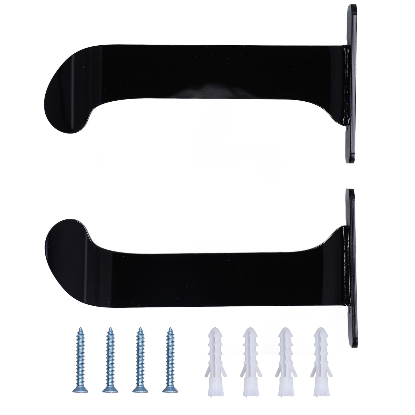 Yoga Mat Holder,1Pair Yoga Mat Wall Acrylic Yoga Mat Holder Yoga Mat Storage Rack Smooth Operation