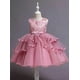 thumbnail image 5 of Girls Princess Dress Sleeveless Flower Embroidery Tutu Dress Performance Dress Wedding Flower Girls For Evening Birthday #5810, 5 of 5