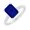 Sapphire, variant on 1 Carat Emerald LAB GROWN Emerald and LAB GROWN Diamond Engagement Ring (0.5ct Center, AAAA Heirloom Quality) RISV02W3AM 14K White Gold