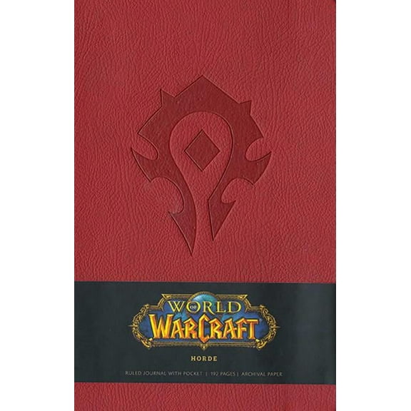 Insights Journals: World of Warcraft Horde Hardcover Blank Journal (Hardcover)
