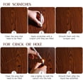 thumbnail image 3 of Marcadores de retoque para muebles, kit de reparación de muebles de madera, marcadores de reparación de arañazos de madera premium y barras de cera, paquete de 17 JAMW Sencillez, 3 of 5