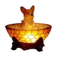 thumbnail image 2 of BAOPAI LED Desk Lamp Cute Dog Design Soft Ambient Lighting USB Powered Resin Statue For Home Office Desk Decor Night Light, 2 of 6