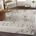 thumbnail image 3 of Mark&Day Area Rugs, 9x12 Herblay Global Camel/Beige Area Rug, Beige Rose Grey Carpet for Living Room, Bedroom or Kitchen (8'11" x 12'4"), 3 of 10