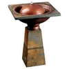 Cauldron Birdbath Fountain
