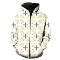thumbnail image 1 of Sudadera con capucha y cremallera para hombre, estilo étnico exótico retro, divertida, moda primaveral, estampado 3D, gran oferta 2024, ropa de calle, tops Harajuku de manga larga, 1 of 6