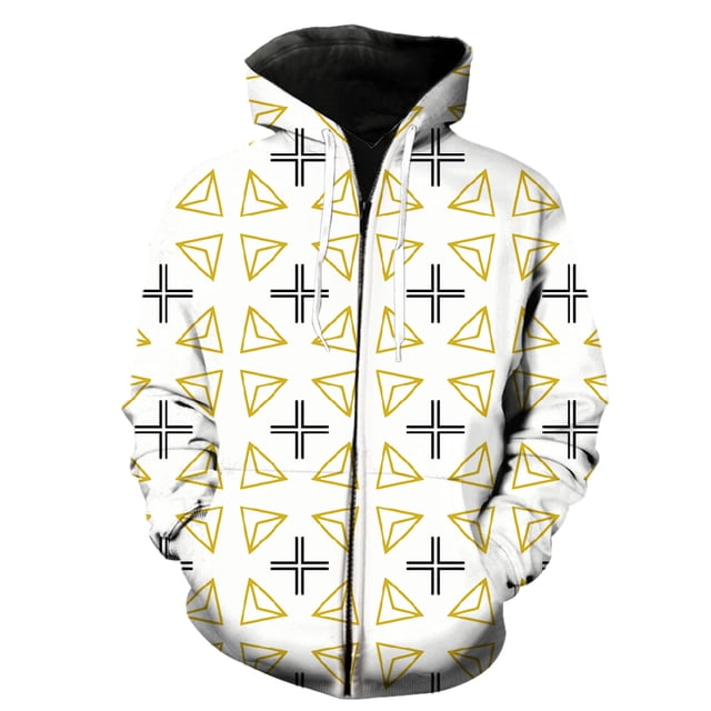 Sudadera con capucha y cremallera para hombre, estilo étnico exótico retro, divertida, moda primaveral, estampado 3D, gran oferta 2024, ropa de calle, tops Harajuku de manga larga