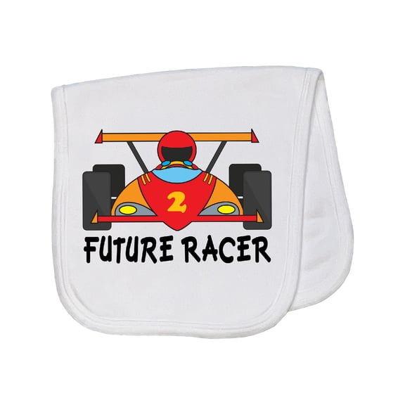 Inktastic Race Car Racing Baby Burp Cloth