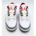 thumbnail image 2 of Ni - ke NEW AIR JORDAN 3 RETRO MEN'S SHOES SIZE 13 WHITE CURRY CARDINAL RED CT8532 126, 2 of 5