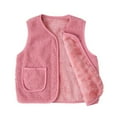thumbnail image 1 of BULLPIANO Little and Big Kids Boy Girl Vest Winter Warm Fleece Sleeveless Waistcoat Jackets Coat Baby Soft Cardigan Vest 2-11Y, 1 of 3