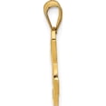 thumbnail image 3 of 14K Yellow Gold 14Ky Script Letter H Initial Pendant Made In United States yc993h, 3 of 6