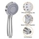 thumbnail image 3 of High Pressure Shower Head with Filter Heat Resistant Handle Shower Head for Bathroom Shower, 3 of 5
