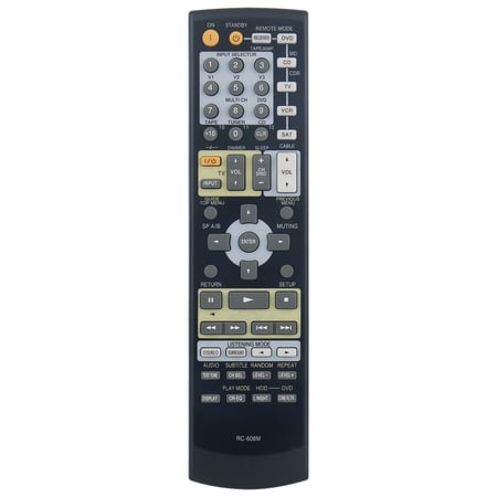 Replacement Remote RC-608M Fit for Onkyo Home Theater System HT-S780 HT-R530 SKF-530F SKC-530C SKM-530S SKB-530 SKW-530