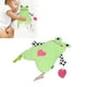 thumbnail image 4 of Manta De Seguridad De Terciopelo Para Bebé, Compañero De Dormir, Manta De Seguridad De Felpa Lavable Para Bebé, Irrompible Para Calmar Al Recién Nacido ANGGREK Ranas, 4 of 8