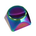 thumbnail image 1 of EIMELI Boc 1Pc Key Cap Electroplated Ergonomic Design Metal Computer Mechanical Keyboard Key Keycap for Desktop, 1 of 10