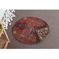 thumbnail image 4 of 2.3x2.3 ft Small Rug, Turkish Rug, Bedroom Rug, Oriental Rug, Vintage Rug, 4 of 9