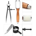 thumbnail image 3 of Set de Martillos para Tallar Cuero QWORK + Mazo + Compás, 3 of 8