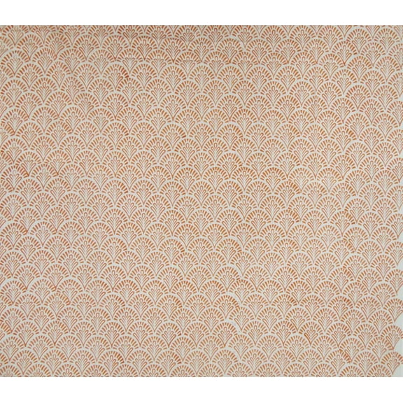 44" Wd Floral Hand Block Print Indian Cotton Fabric Material Sewing By The Yard