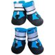 thumbnail image 1 of Botas para perros, botas protectoras para perros, 4 piezas, zapatos transpirables para perros, zapatillas antideslizantes (M, azul lago), 1 of 5