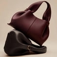 thumbnail image 3 of 2025 nuevo bolso de nube de punto para mujer, bolso cruzado de piel de vaca de grano de lichi, bolso cruzado, 3 of 5