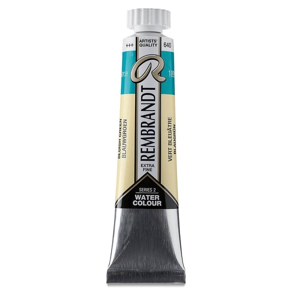 Rembrandt Artist Watercolors - Bluish Green, 20 ml tube