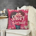 thumbnail image 2 of YINGXI Valentines Day Decorative Throw Pillow Covers, All You Need is , February 14 Wedding Couch Cushion Case 20x20in, 2 of 5