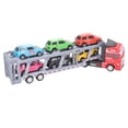 thumbnail image 1 of Camión Portacoches de Transporte, Camión de Juguete Con 6 Camiones Portacoches Pequeños de Juguete para Niños y Niños, 1 of 7
