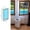 WHM, variant on Heavy Duty Portable Air Conditioner Window Fabric Panel Vent Kit With Zipper Duct Hole 90cm Wide AC Sealing Cover For Sliding Windows