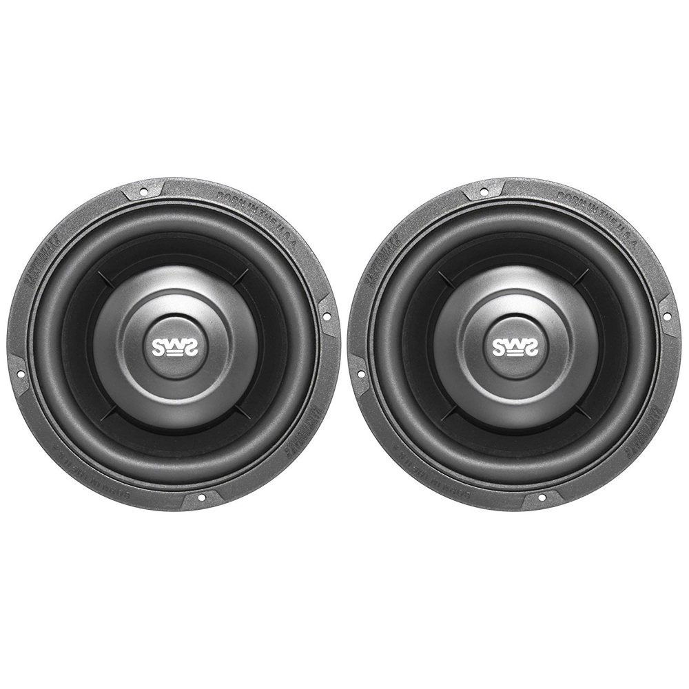 EAQSWS65X Earthquake Sound SWS6.5X 6.5inch Shallow Woofer System