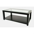 thumbnail image 3 of Jofran Urban Icon Contemporary Rectangular Glass Inlay Coffee Table, 3 of 6