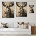 thumbnail image 4 of Designart "Africa Antelopes beautyful Leap" African Print on Natural Pine Wood, 4 of 5