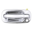 thumbnail image 2 of Brock Replacement Driver and Passenger Front Outside Chrome Specialty Door Handles with Keyholes compatible with Pickup, 2 of 9