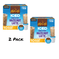 thumbnail image 2 of ( 2 Pack ) McCafe, ICED One Step Hazelnut Latte K-Cup Coffee Pods, 10 Count, 2 of 6