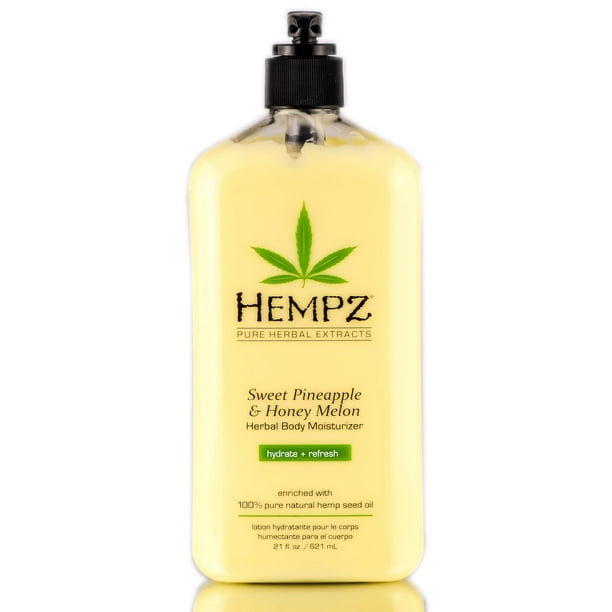 Hempz Sweet Pineapple & Honey Melon Herbal Body Moisturizer 21 oz