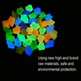 thumbnail image 4 of Glow in The Dark Rocks Luminous Stones Pebbles Stone Noctilucent Cobblestones For Walkway Yard Grass Aquarium Fish Tank Container Decoration, 4 of 7