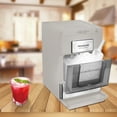 thumbnail image 5 of Frigidaire Gallery 33 lbs. Nugget Ice Maker with Touchscreen Controls, Premium Self-Cleaning Countertop Ice Machine for Home Kitchens, Entertaining, Grey, 5 of 11