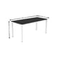 thumbnail image 4 of Escritorio Viena 180x60cm – Negro con Patas Gris Oxford, 4 of 4