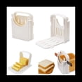 thumbnail image 2 of Rebanadora de Pan, Rebanadora de Tostadas de Pan Plegable MáQuina Rebanadora de Tostadas de SáNdwich: Rebanadoras Uniformes RáPidas y Seguras para Su Cocina, 2 of 5