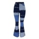 thumbnail image 3 of Pantalones de mezclilla Zulema Moda mujer dama azul Acampanados XXXL, 3 of 8