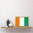 thumbnail image 2 of Côte d'Ivoire Ivory Coast National Flag Patriotic Vexillology World Flags Country Region Poster Artwork Framed Wall Art Print A4, 2 of 4