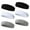 Black&white&grey, variant on Toptie 6 Pieces Sweat Headbands Sport Cotton Terry Cloth Headbands-Red/White/Blue