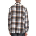 thumbnail image 3 of Woodridge Flannel Co Mens Flannel Shirts Shackets Casual Button Down Long Sleeve Jackets with Pocket, 3 of 5