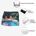 thumbnail image 6 of Daiia Tropical Poolside Relaxation Men's Underwear Boxer Briefs, Cotton Stretch Moisture-Wicking Underwear-Small, 6 of 9