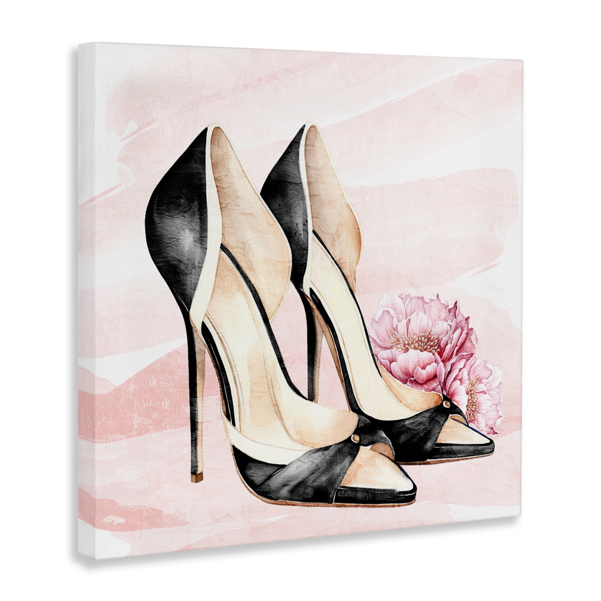 Stupell Industries Glam Time Heels Canvas Wall Art, design by Kim Allen