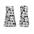thumbnail image 7 of Rateoe Cow Pattern Women’s Sleeveless Dress,Casual Summer Dress,A-line Sleeveless Dress Versatile Summer Dress Stylish Day Dress, 7 of 7