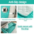 thumbnail image 4 of 2024 22”x77” Sofa Protector for Dogs/Cats/Pets Sofa Slipcover Quilted Furniture Protector with Non Slip Elastic Strap Water Resistant Sofa Covers  Black, 4 of 8